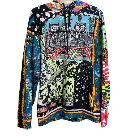 Jimmy Sasso Other - Graphic Hoodie Sweatshirt by Sasso Art Jimmy Sasso - Size Large
